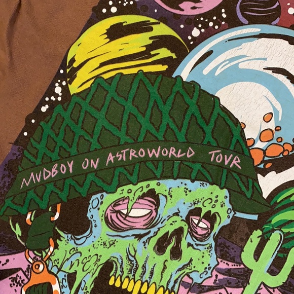 Mudboy on Astroworld tour t-shirt size L - Picture 3 of 6
